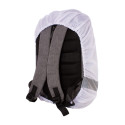 CreaBack Reflect white  custom reflective backpack cover 