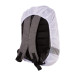 CreaBack Reflect white  custom reflective backpack cover 