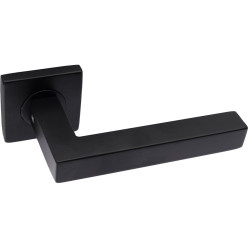 Paar Handgrepen op zwart...