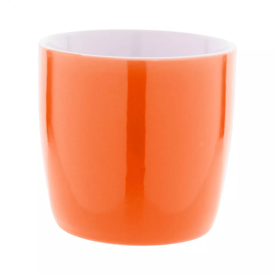 Hemera orange white mug 