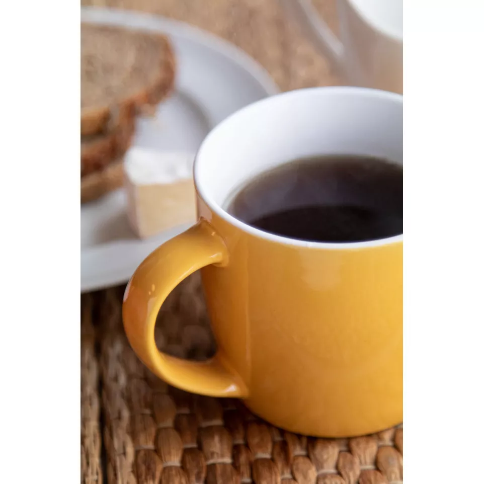 Hemera yellow white mug 