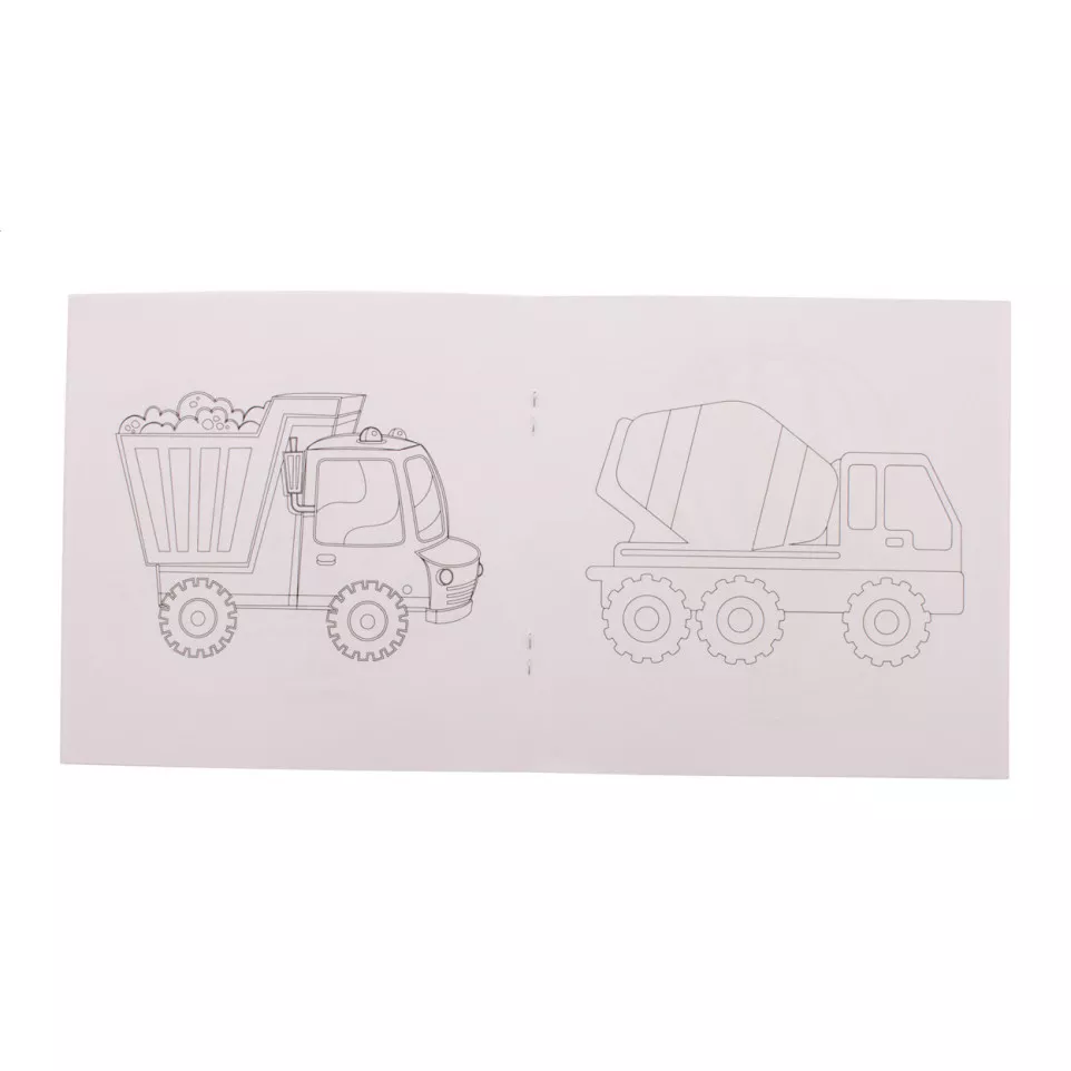 ColoBook wit  custom made kleurboek,...