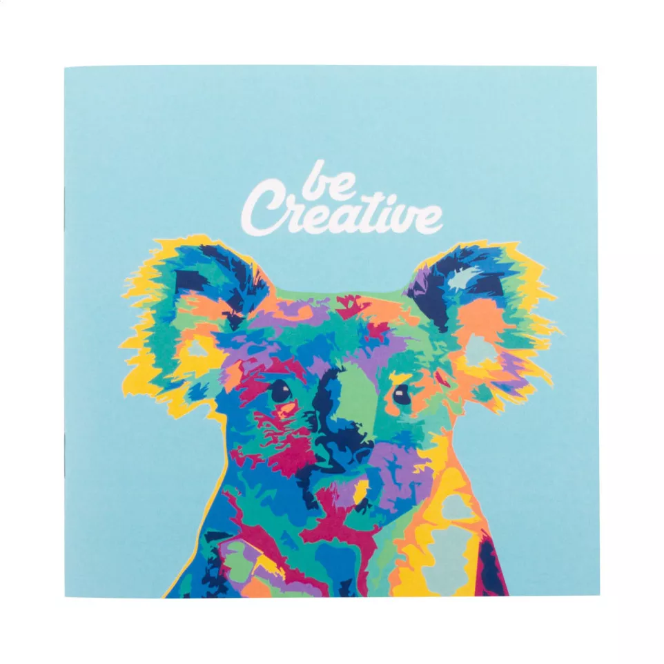 ColoBook wit  custom made kleurboek,...