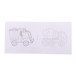 Coloxil 12 white  custom colouring set, vehicles 