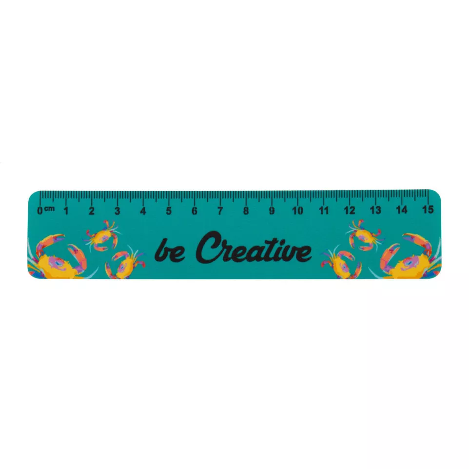 Drawy 15 white  custom ruler, 15 cm 