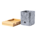 Hocora naturelle gris Set de bureau 