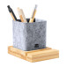 Hocora naturelle gris Set de bureau 