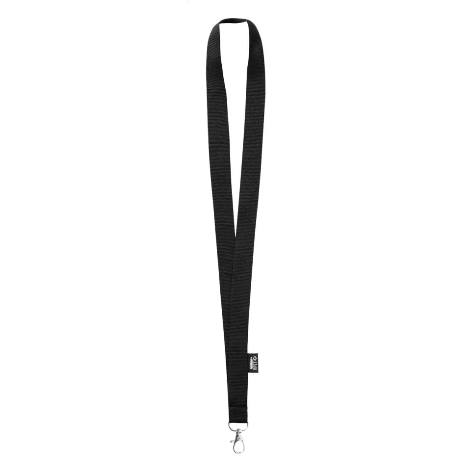 Larpet black  lanyard 