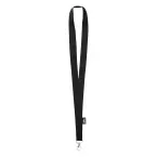 Larpet zwart  lanyard 