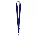 Larpet donker blauw  lanyard 