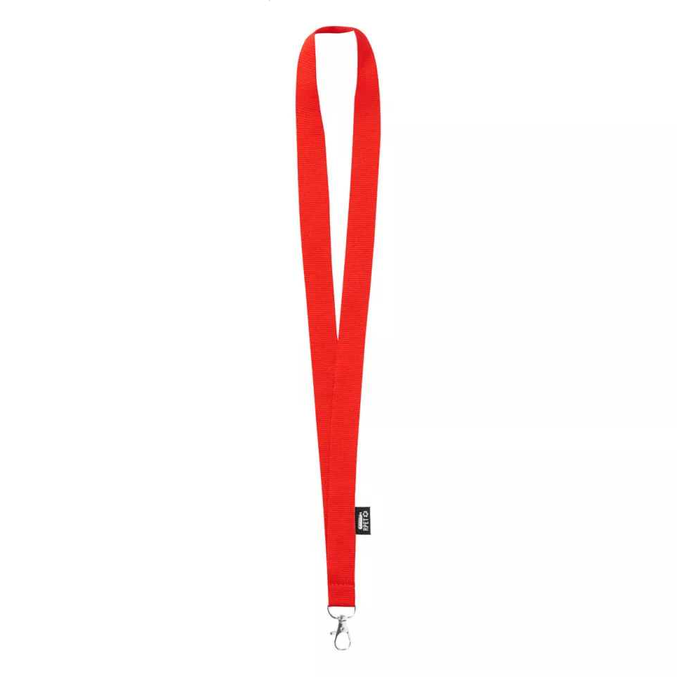 Larpet red  lanyard 