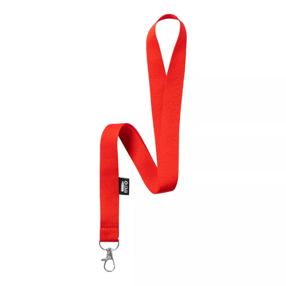 Larpet rood  lanyard 