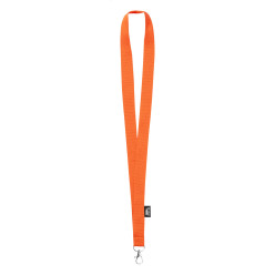 Larpet orange  lanyard 