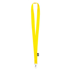Larpet yellow  lanyard 
