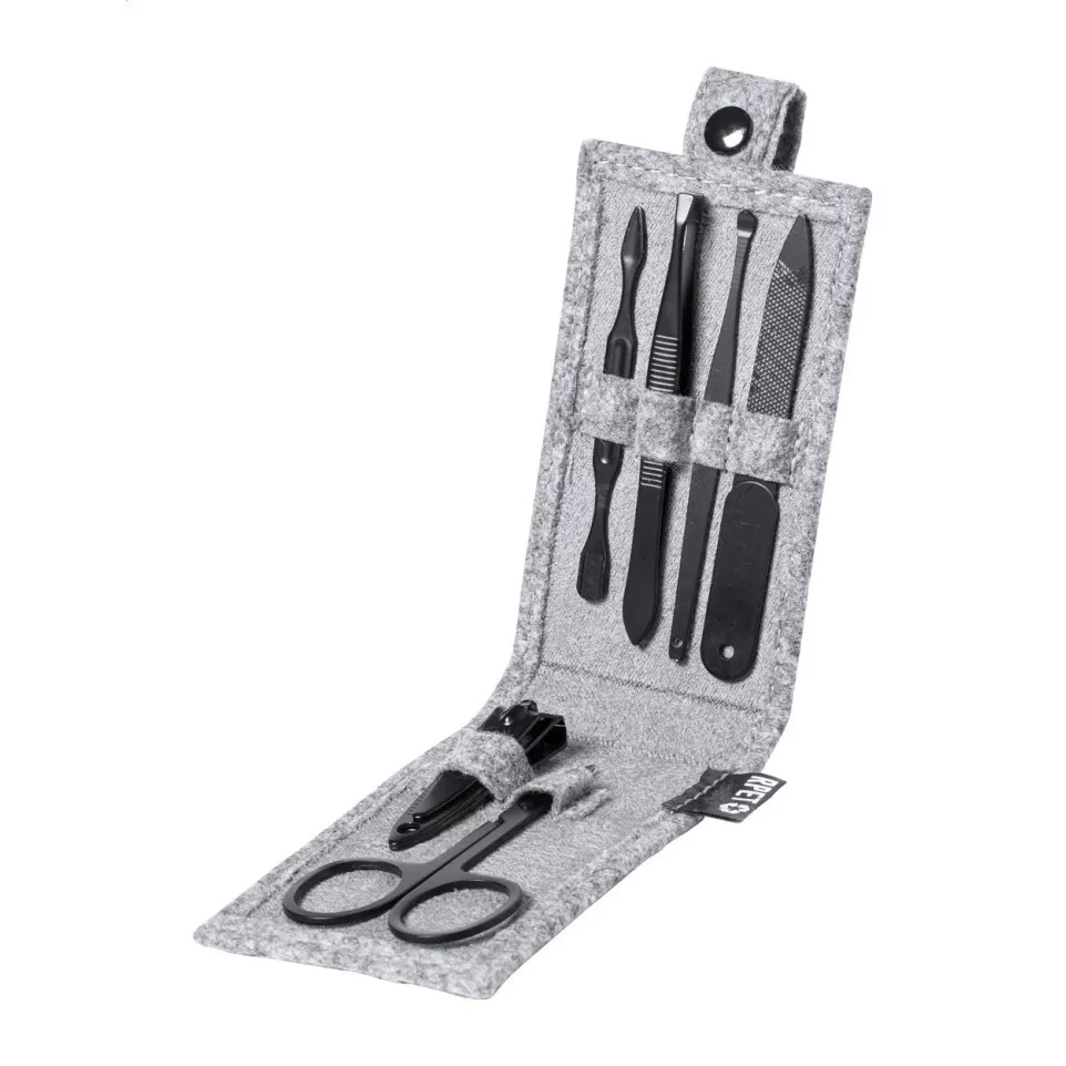 Fenicul grey  manicure set 