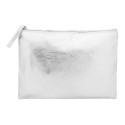Mecol silver  cosmetic bag 