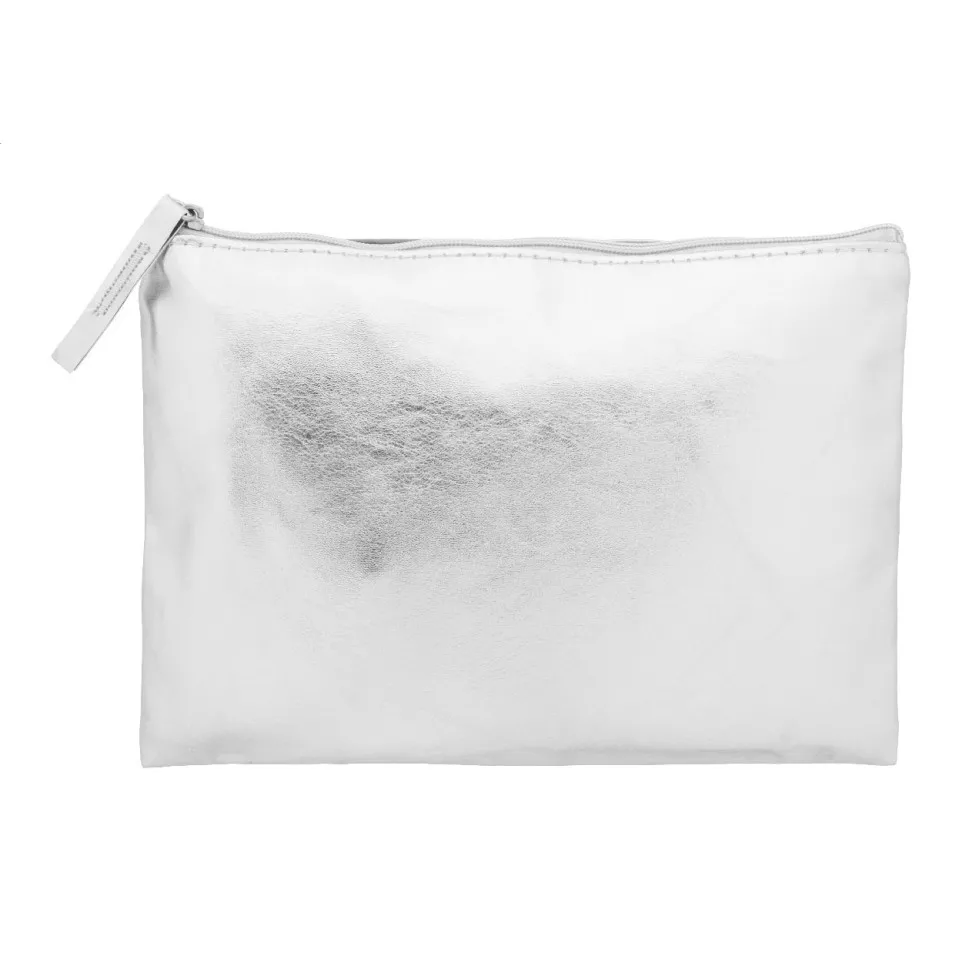 Mecol zilver  make-up tas 