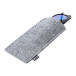 Glaffel grey  RPET sunglasses case 