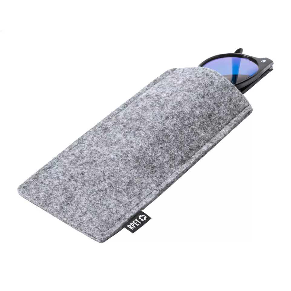 Glaffel grey  RPET sunglasses case 