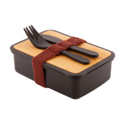 Rebento zwart  lunchbox 