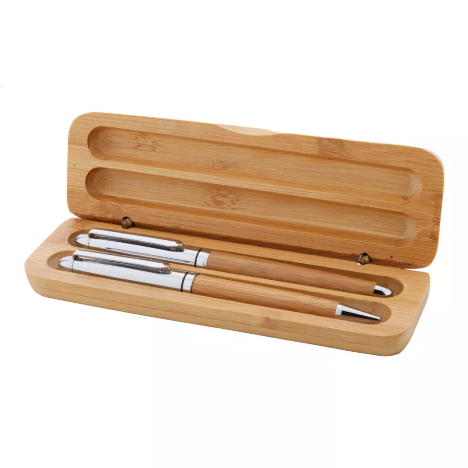 Chimon natural  bamboo pen set 