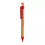 Looky rouge naturelle stylo bille 