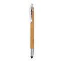 Tashania Black natural  bamboo touch ballpoint pen 