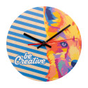 BeTime Wood D natural  custom wall clock 