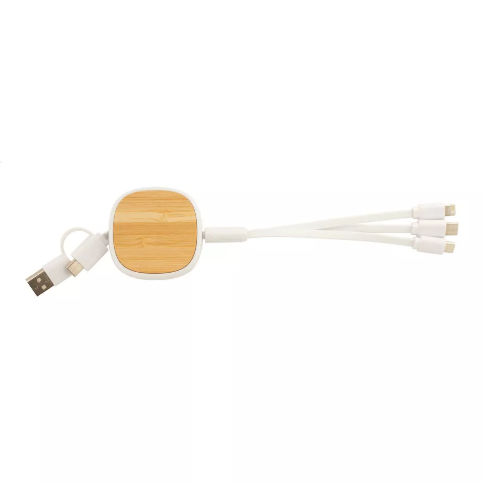 Rabsle white  USB charger cable 