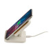 Rabso white  wireless charger mobile holder 