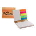 CreaStick Combo Plus Eco natural  custom sticky notepad 