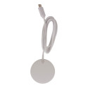 RaluMag silver  magnetic wireless charger 