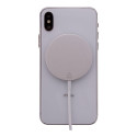 RaluMag silver  magnetic wireless charger 