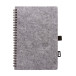 Felbook A5 gris  Carnet de notes RPET 