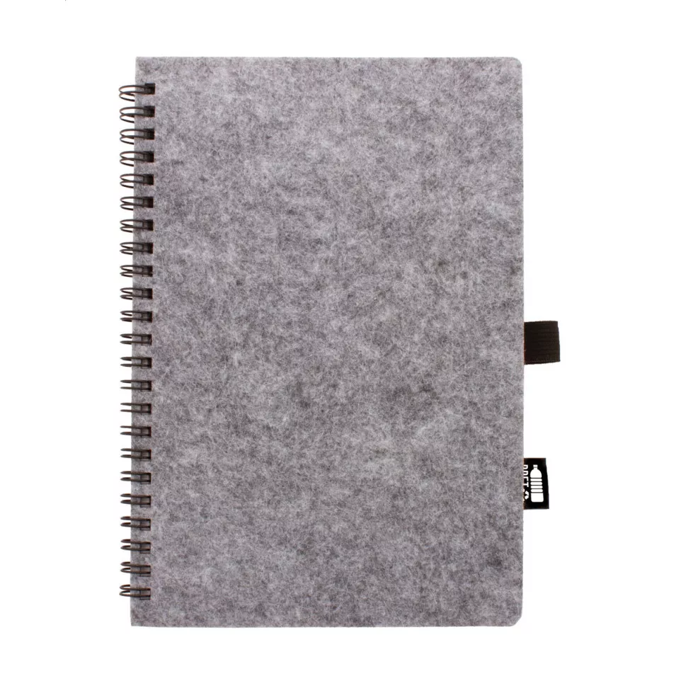 Felbook A5 gris  Carnet de notes RPET 