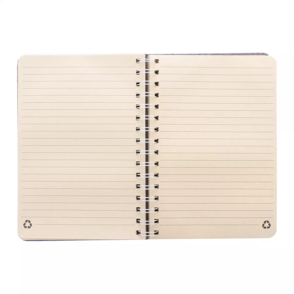 Holbook gris  Carnet de notes RPET 