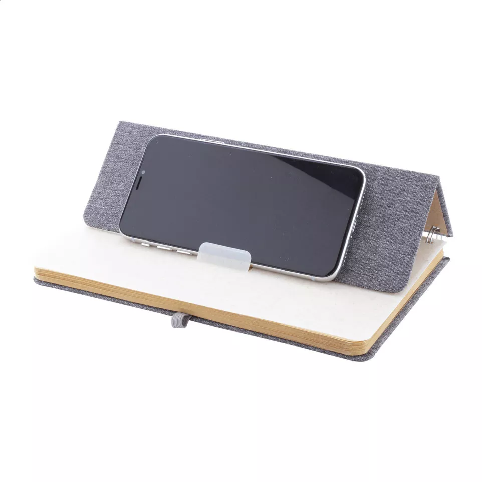 Holbook gris  Carnet de notes RPET 