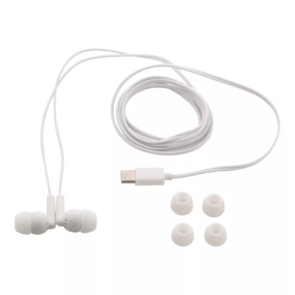 Celody white  USB-C earphones 