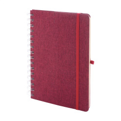 Holbook rouge  Carnet de notes RPET 