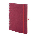 Holbook rouge  Carnet de notes RPET 