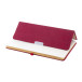 Holbook rouge  Carnet de notes RPET 