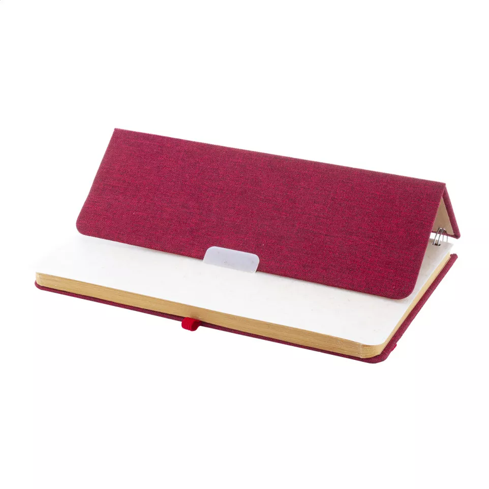 Holbook rouge  Carnet de notes RPET 