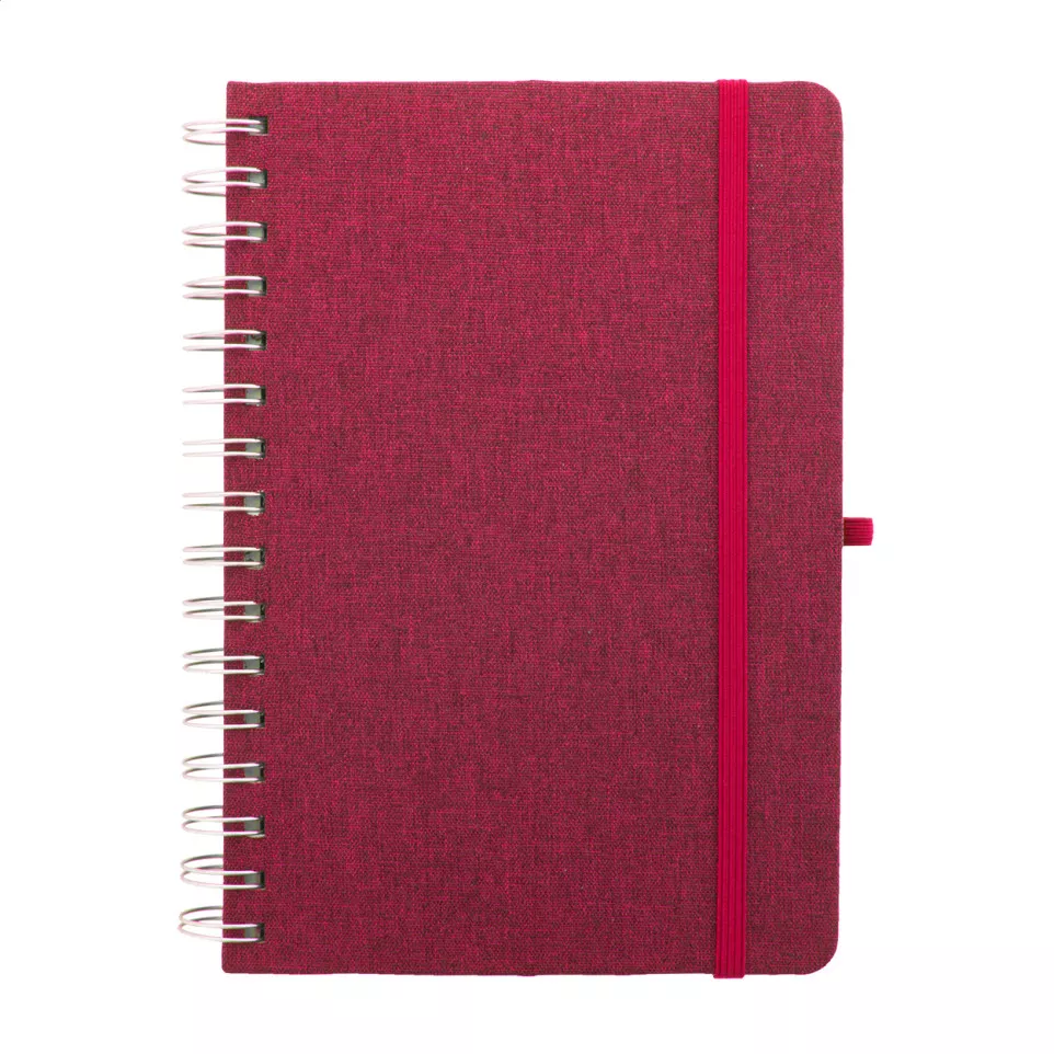 Holbook rouge  Carnet de notes RPET 