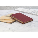 Holbook rouge  Carnet de notes RPET 