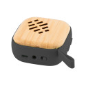 Lombo black natural wireless speaker 