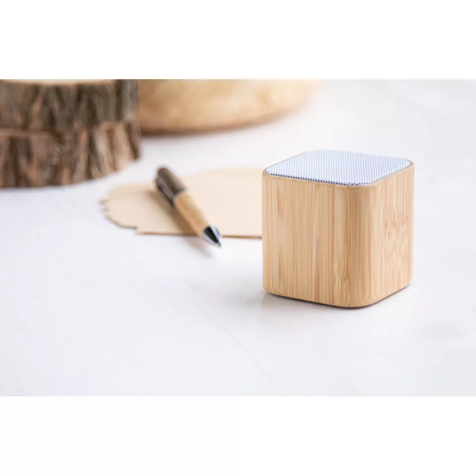 Cuboo natural  wireless speaker 