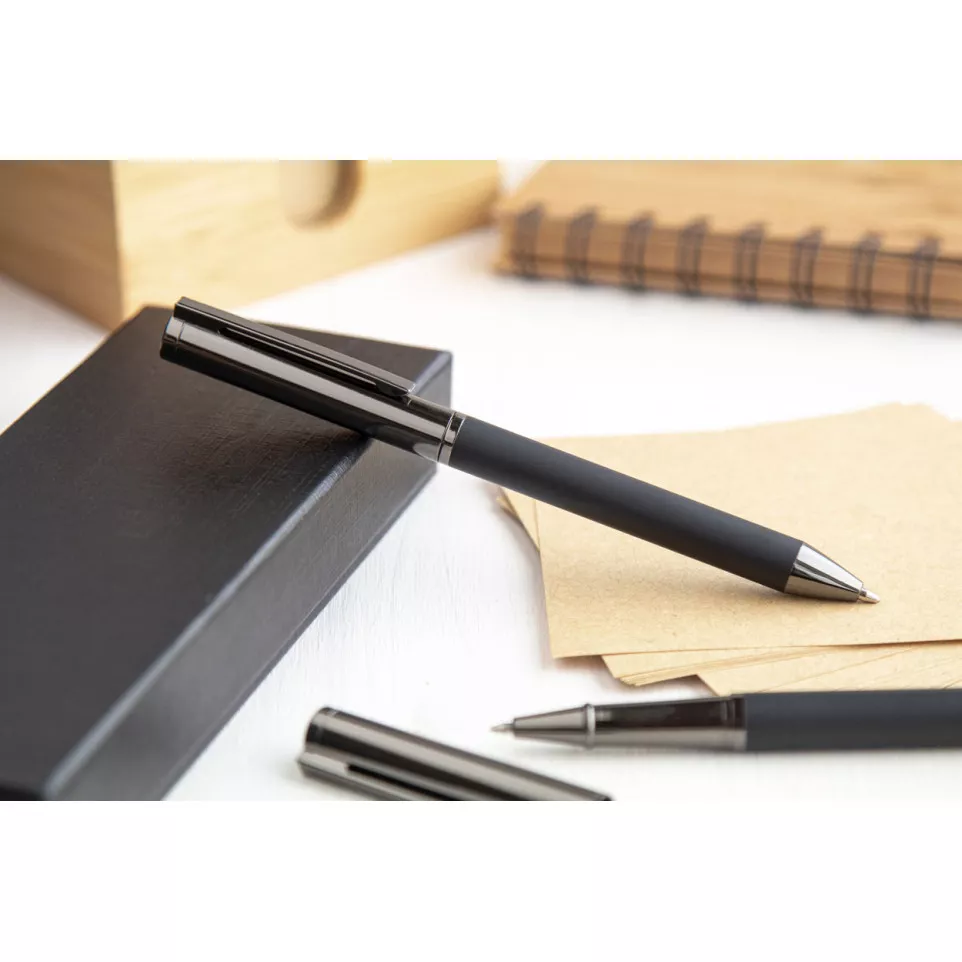 Carrol noir  parure stylos 