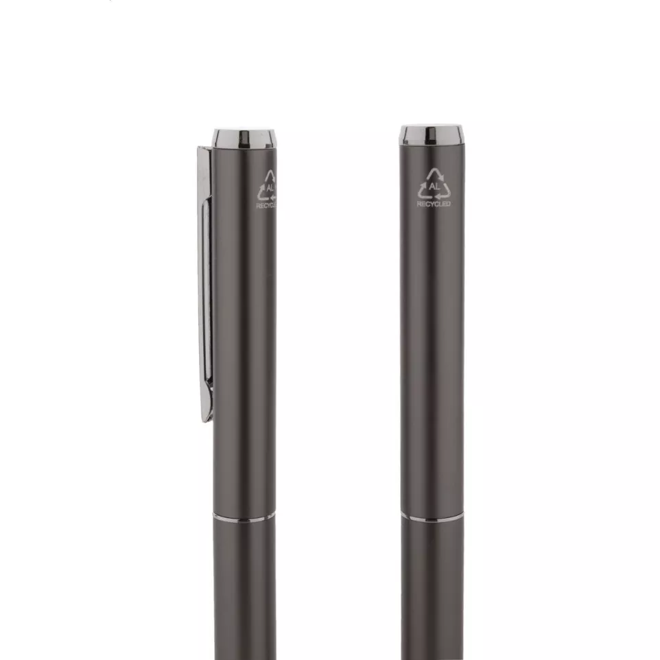 Ralum gris  parure stylos 