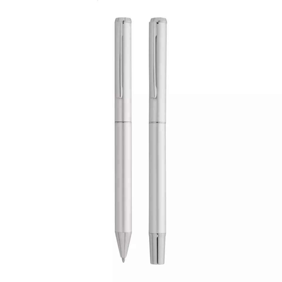 Ralum argenté  parure stylos 