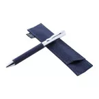 Teppet bleu  stylo bille 